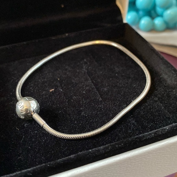Retired Authentic Pandora Essence Bracelet Sterling Silver with box - Picture 2 of 6